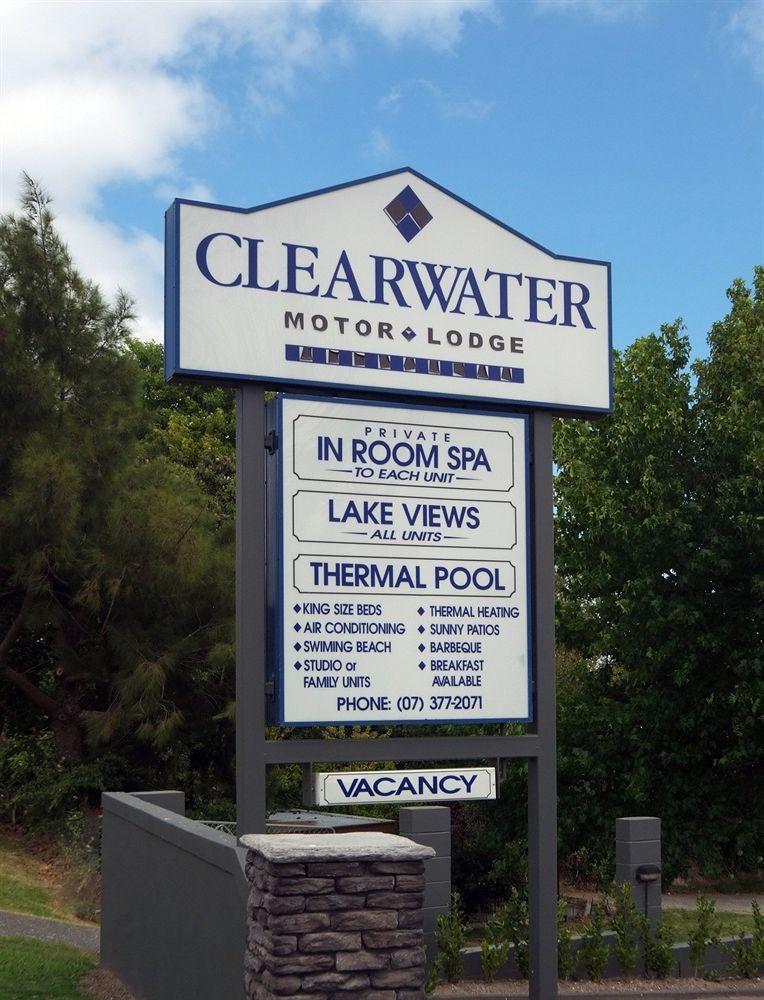 Clearwater Motor Lodge Taupo Eksteriør bilde